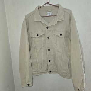Princess Polly Beige Corduroy Jacket
